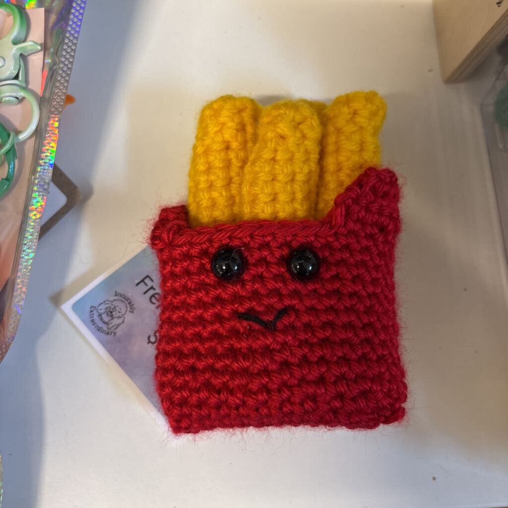 Crochet Emotional Support Fries
