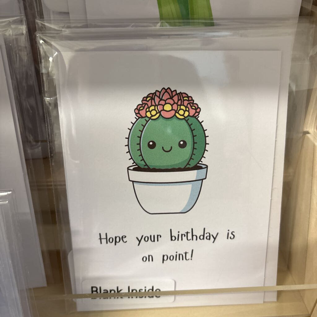 On Point Birthday Card