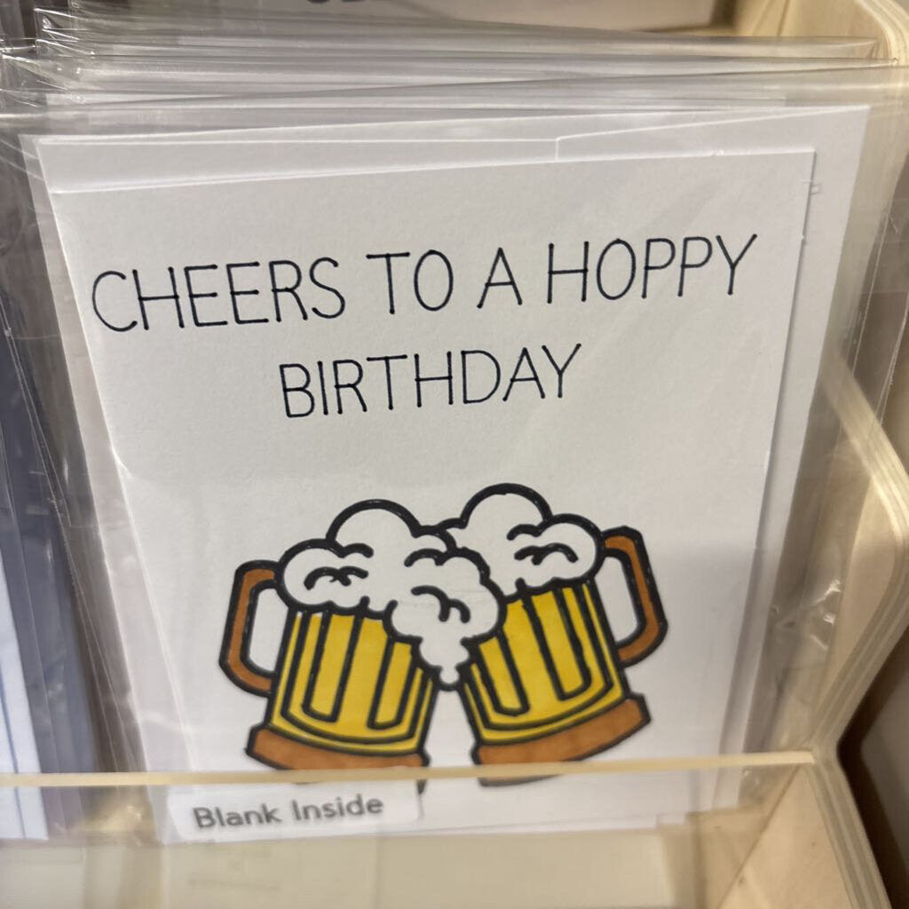 Hoppy Birthday Card