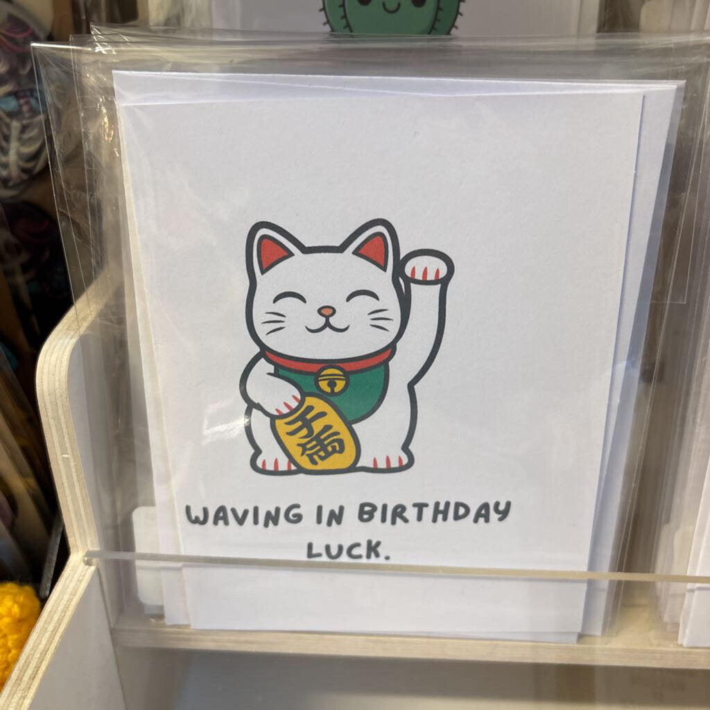 Birthday Luck Card