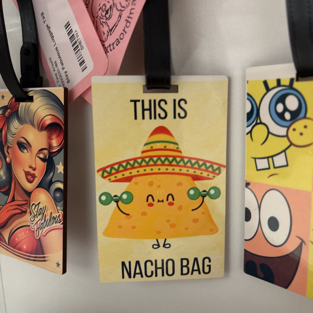 Nacho Bag Luggage Tag