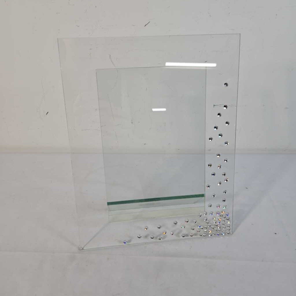 JEWEL CORNER GLASS PICTURE FRAME