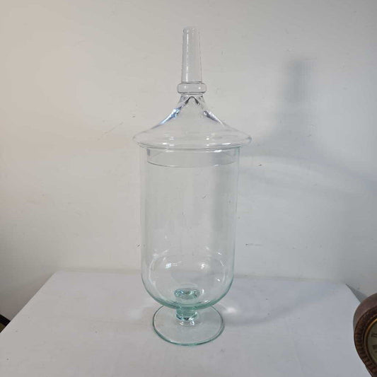 LIDDED APOTHECARY JAR