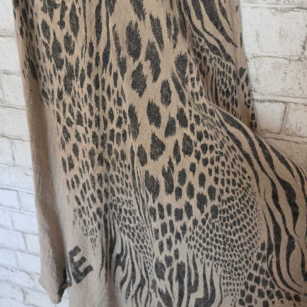 MACIEJ PILAT Linen Print Dress Poland