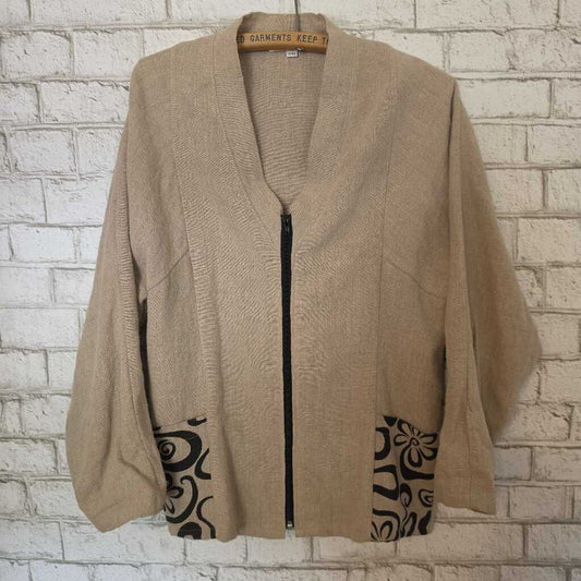 Vintage COCONATe Linen Jacket Finland