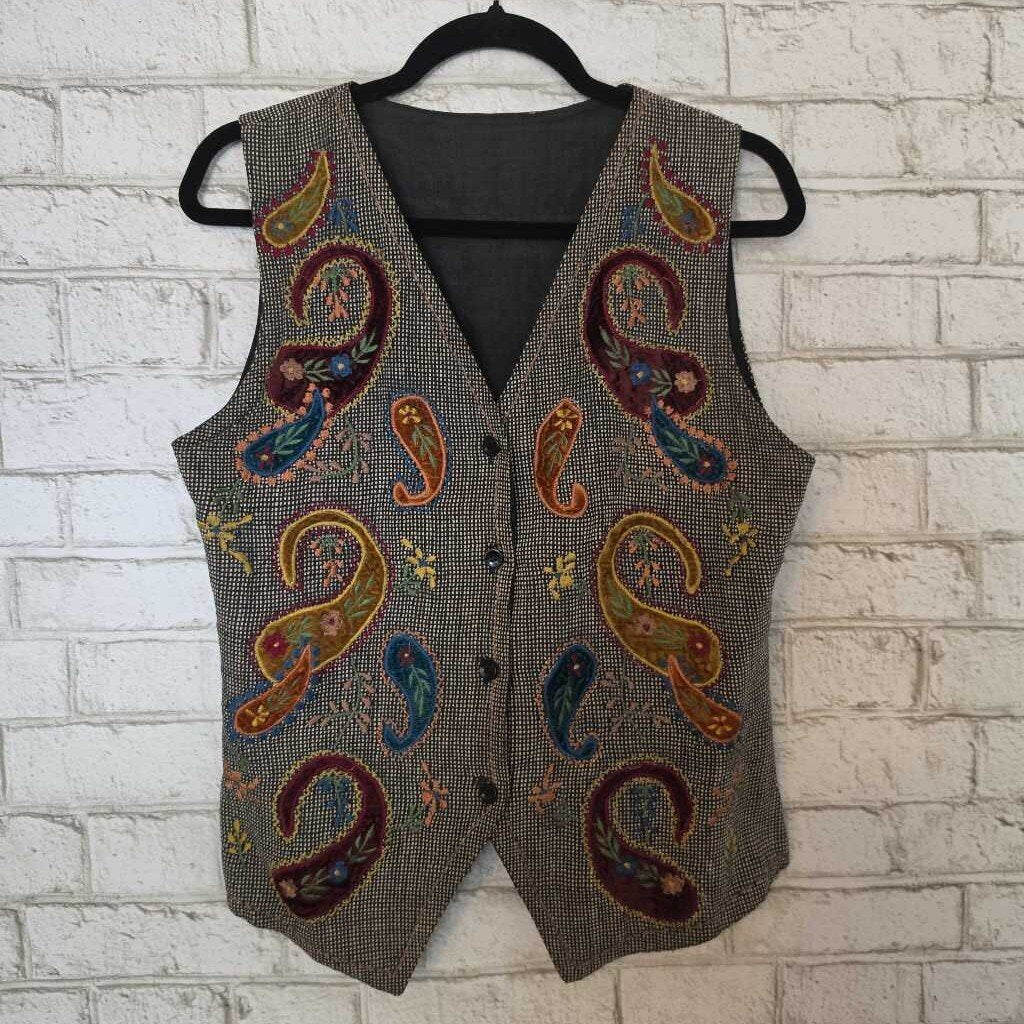 Vintage Tapestry Vest