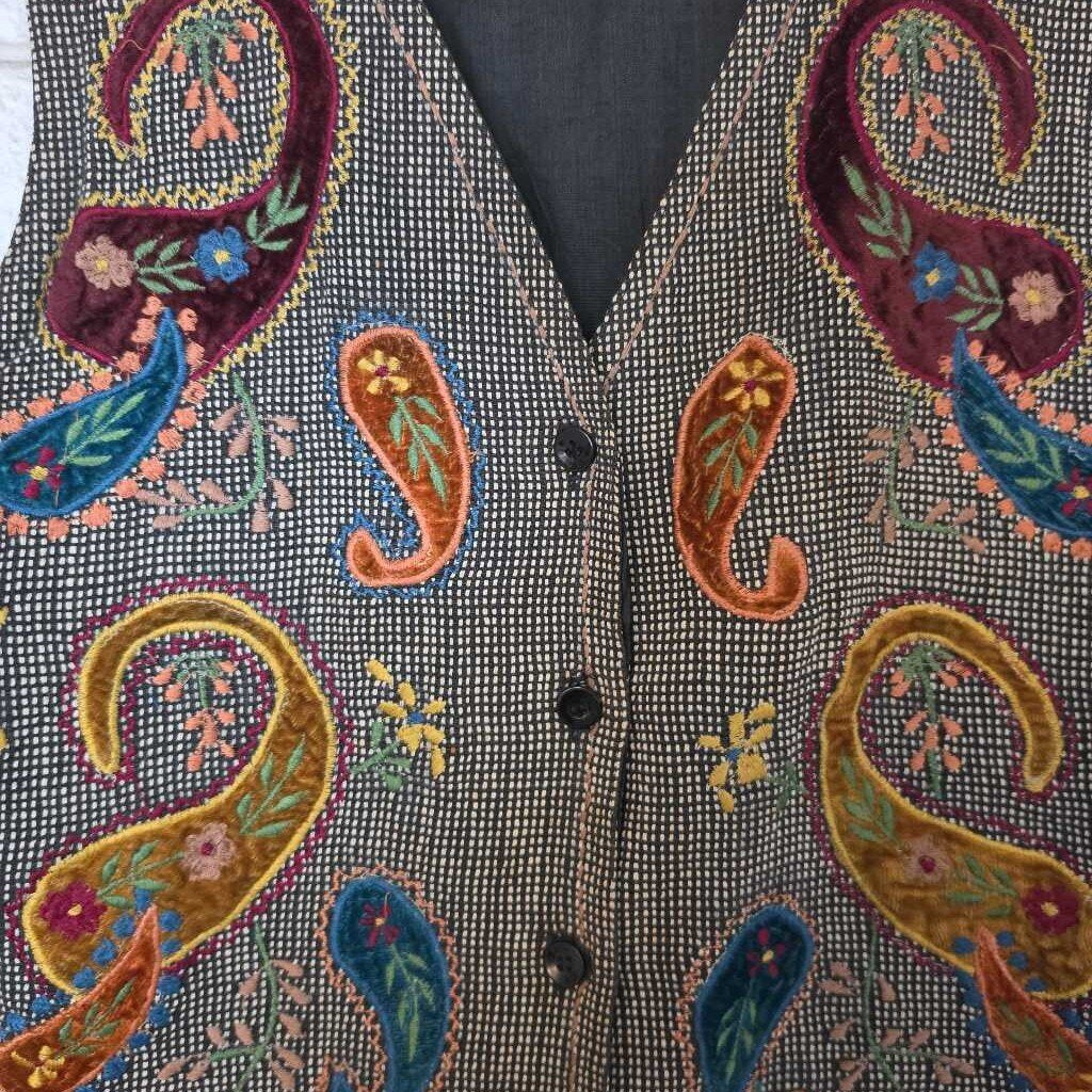Vintage Tapestry Vest