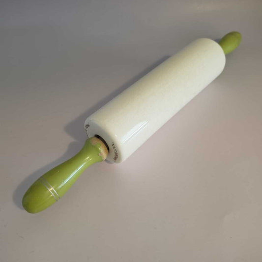 1950s "NUTBROWN" Made in England Ceramic Rolling Pin