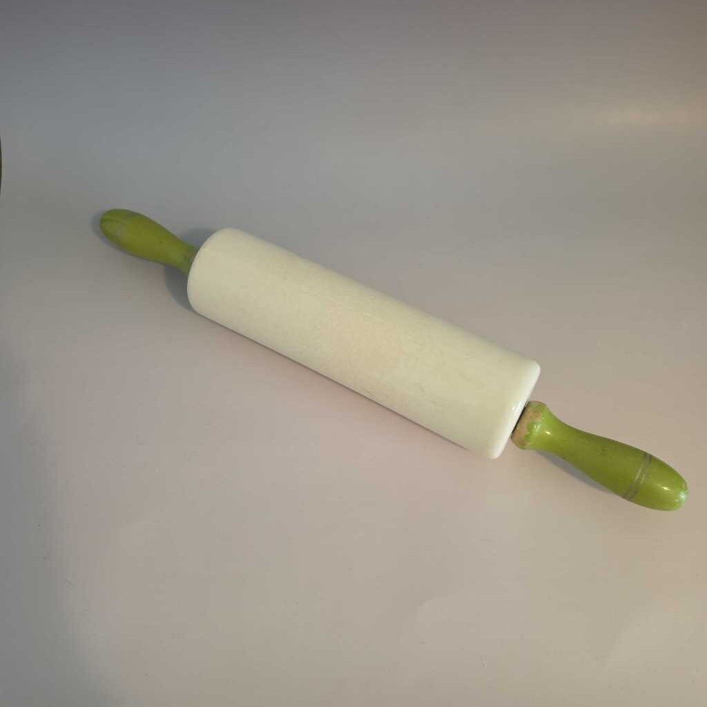 1950s "NUTBROWN" Made in England Ceramic Rolling Pin