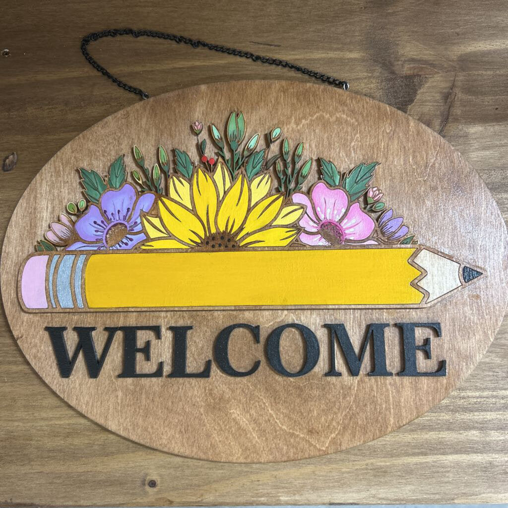Teacher's door sign