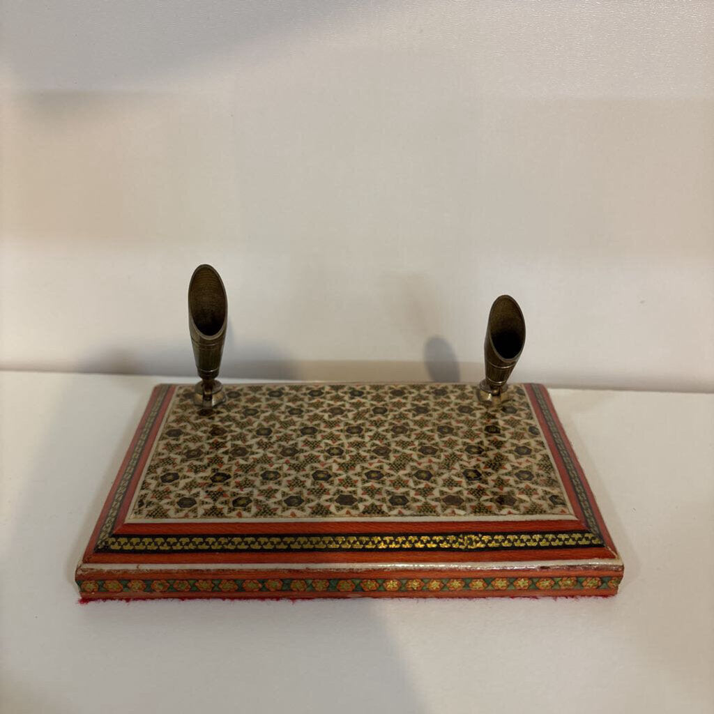 'KHATAM' MICRO MOSIAC DOUBLE PEN STAND