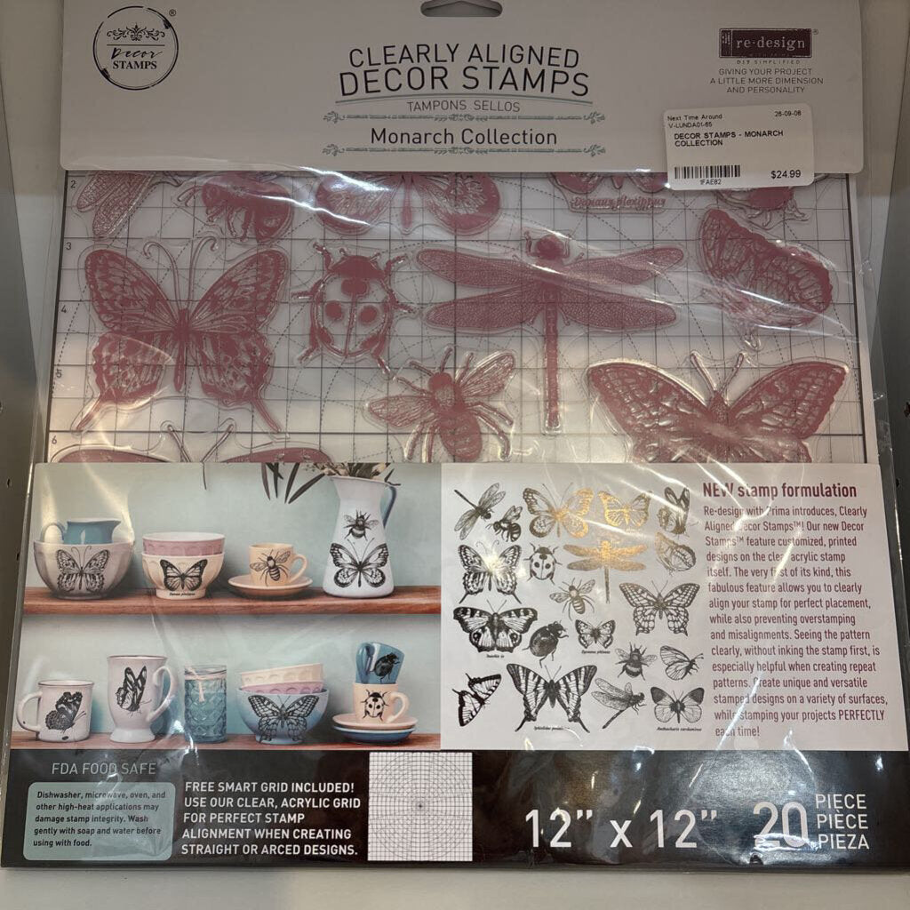 DECOR STAMPS - MONARCH COLLECTION