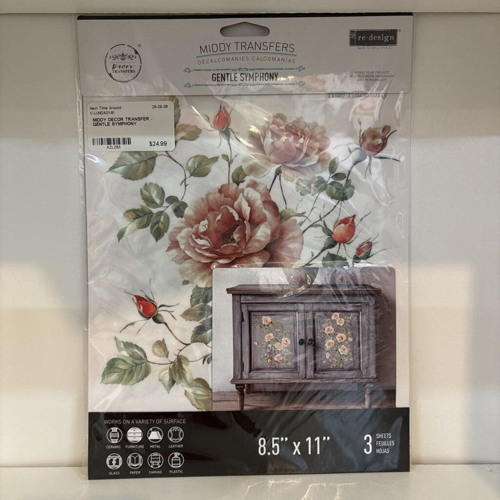 MIDDY DECOR TRANSFER - GENTLE SYMPHONY