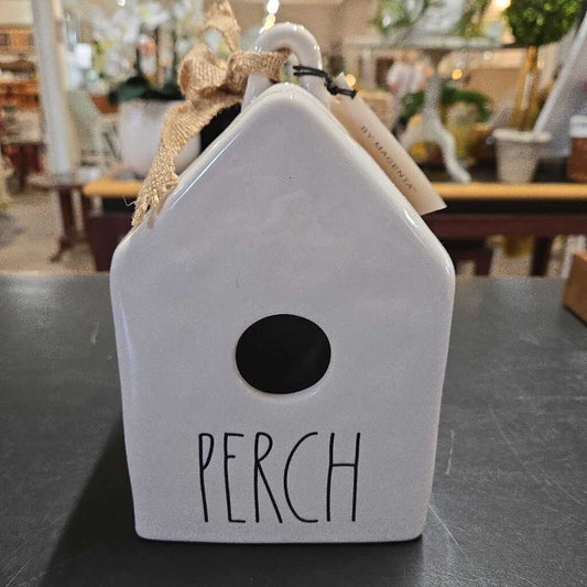 RAE DUNN PERCH BIRDHOUSE