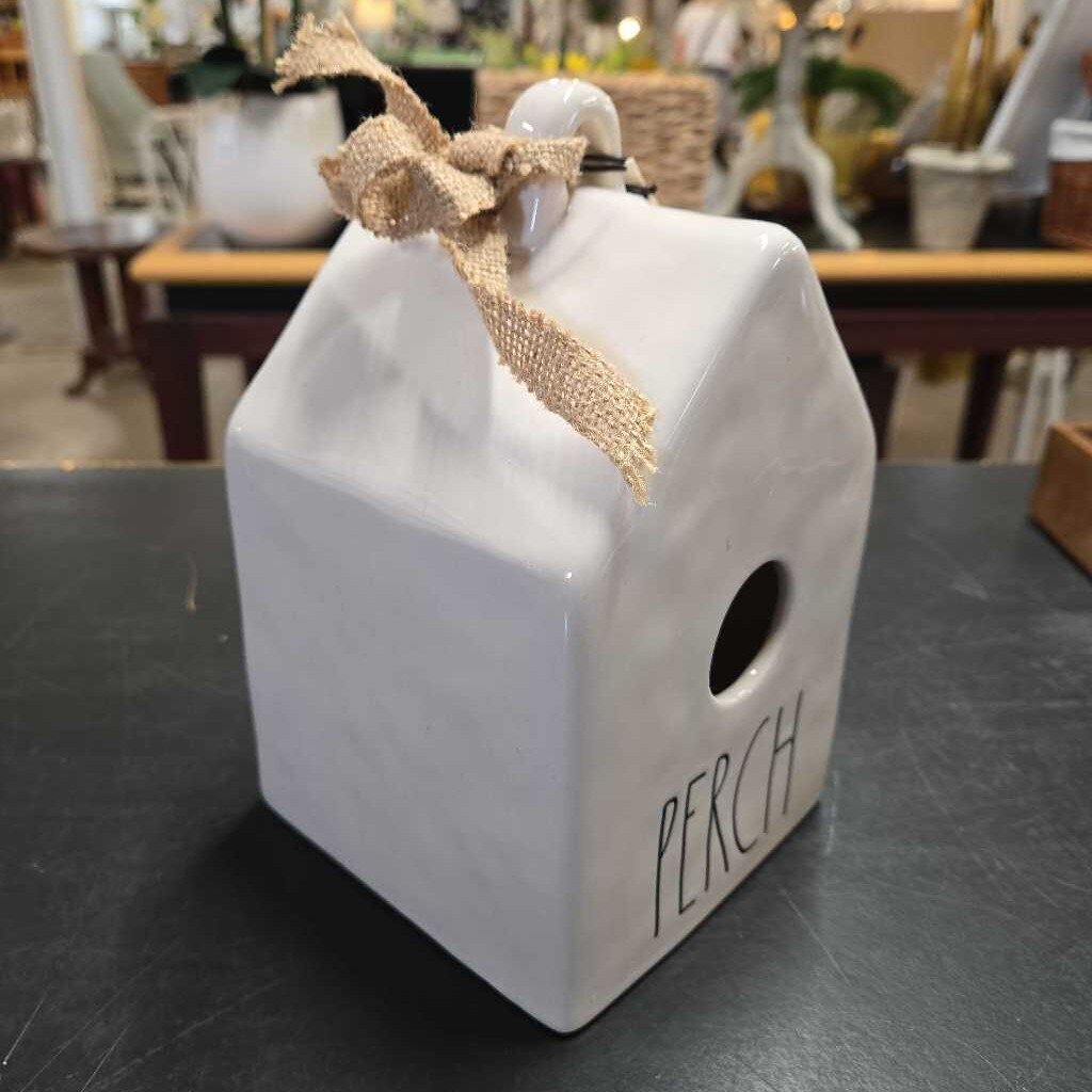 RAE DUNN PERCH BIRDHOUSE