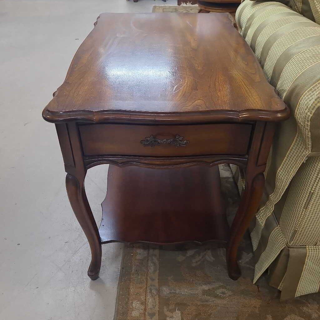 FRENCH PROVINCIAL END TABLE