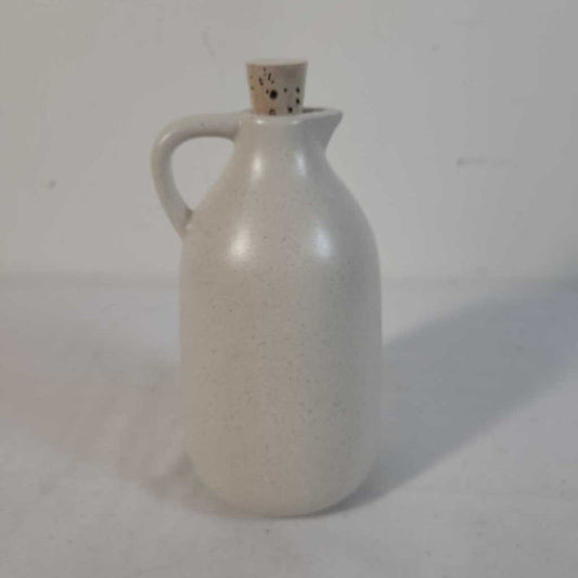 POTTERY JUG W/CORK TOP