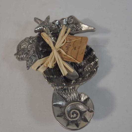 SEAHORSE METAL DIP CUP SET
