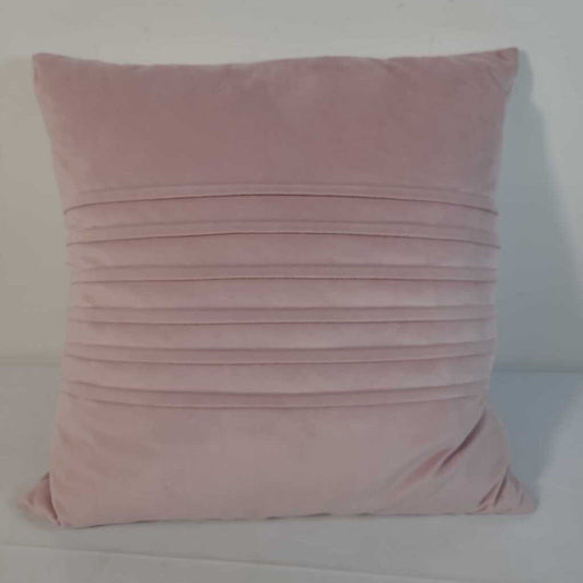 PINK VELVET DOWN FILLED PILLOW