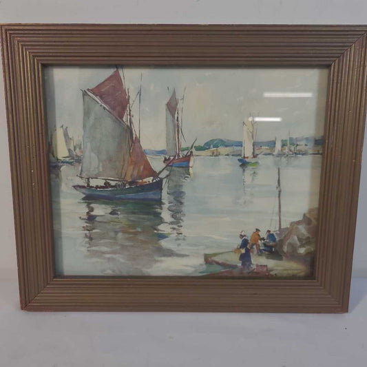 SAILBOAT WATERCOLOUR