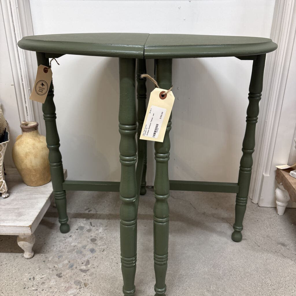 Antique Demilune Tables - set