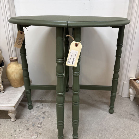 Antique Demilune Tables - set
