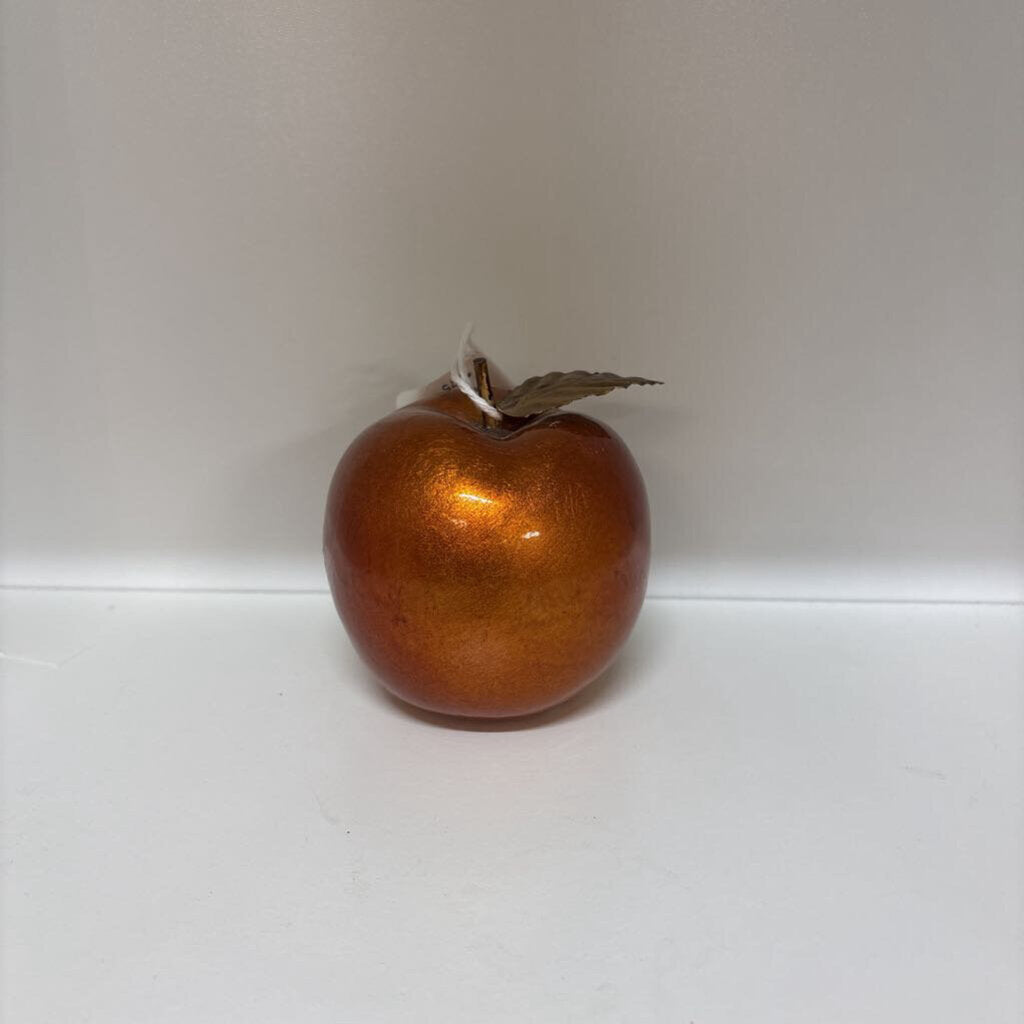 Copper Apple Figurine