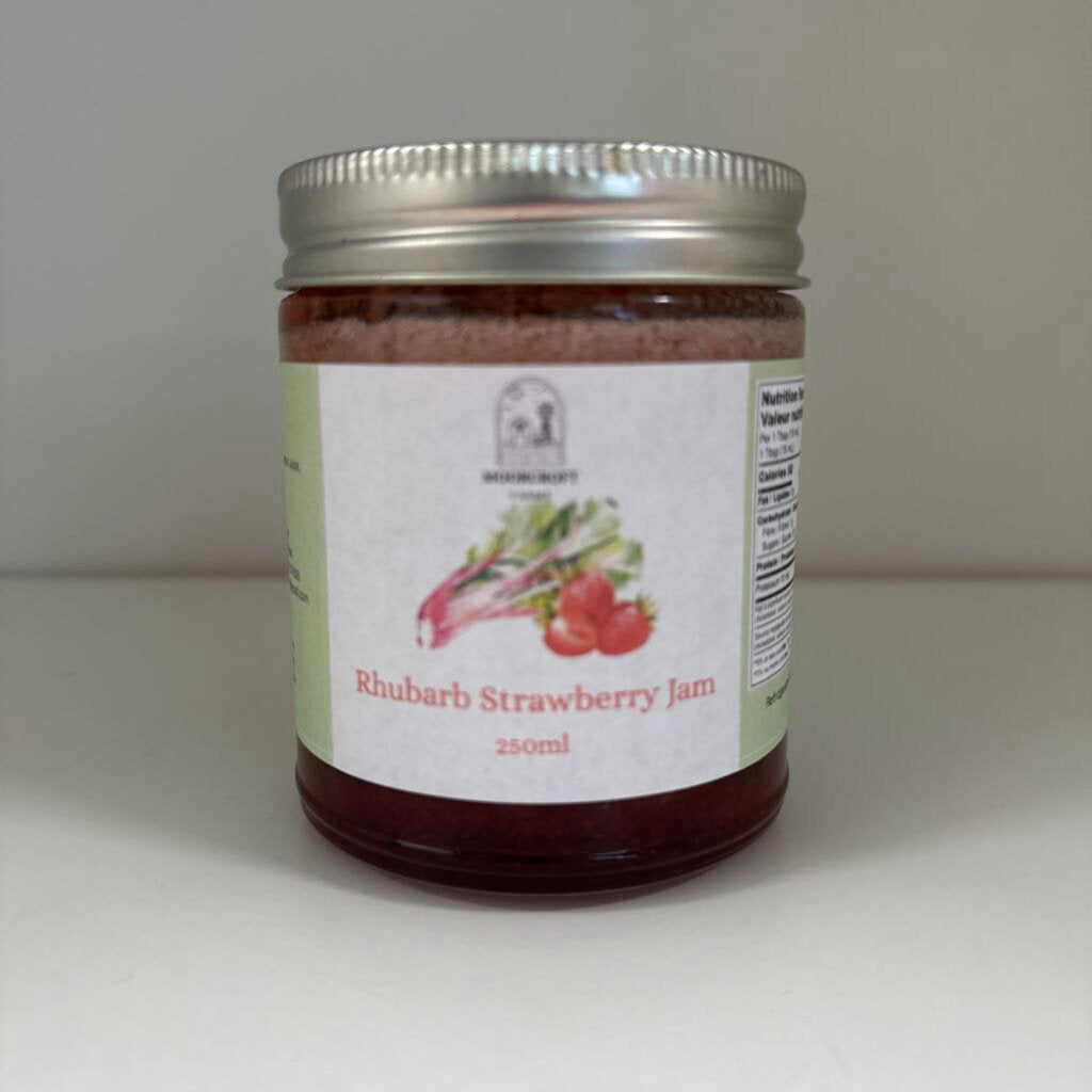 RHUBARB STRAWBERRY JAM