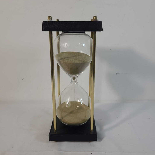BLACK & GOLD HOURGLASS