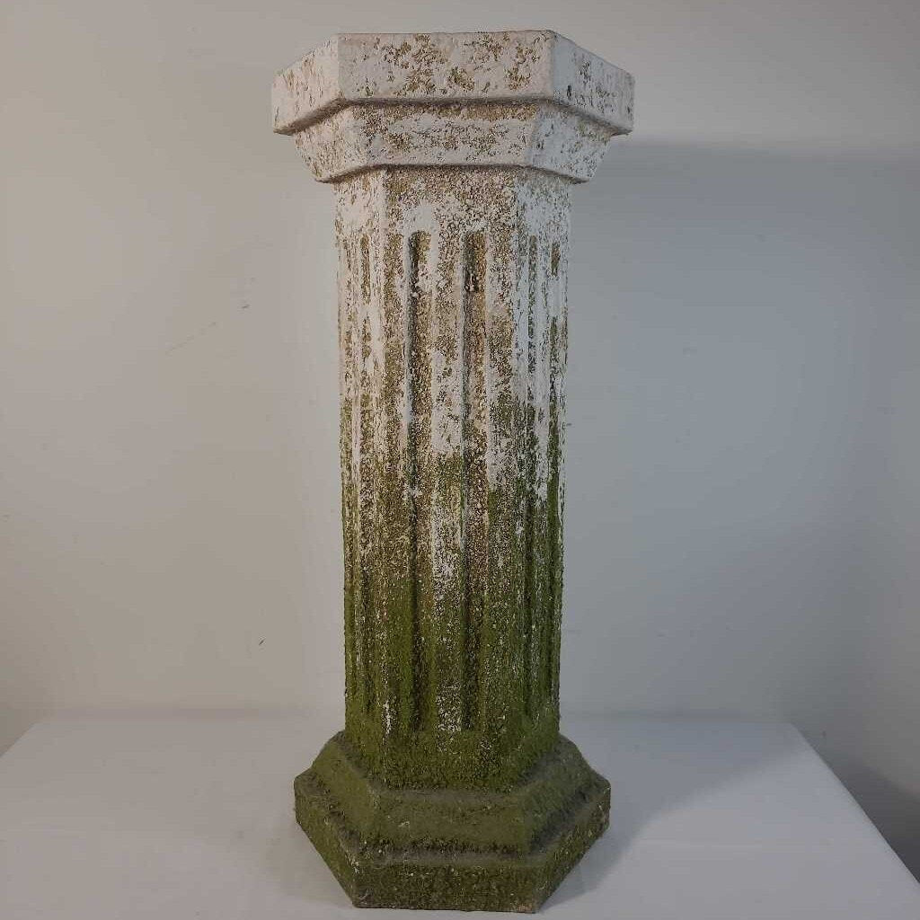 MOSS COVERED COLUMN