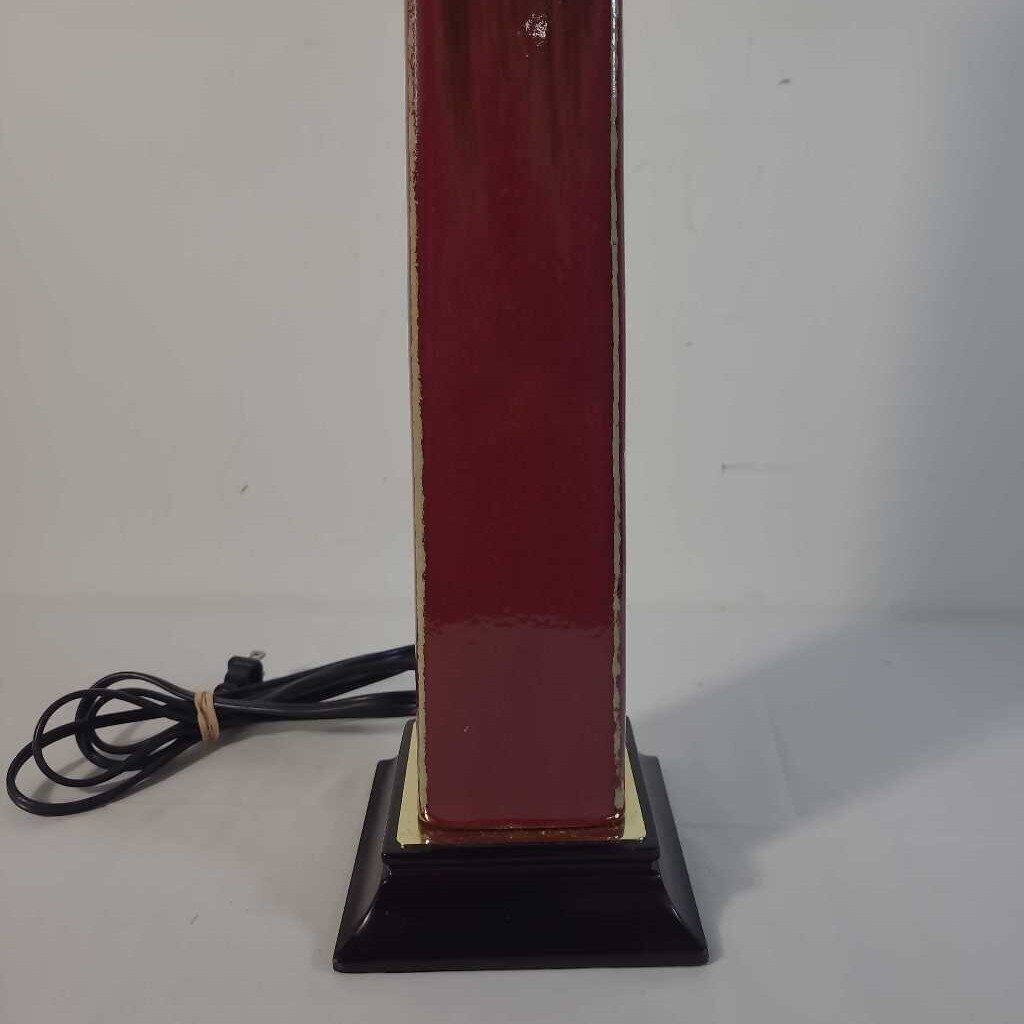 RED BUFFET LAMP