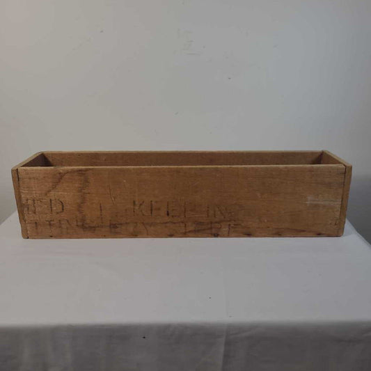 WOODEN PLANTER/CENTERPIECE BOX