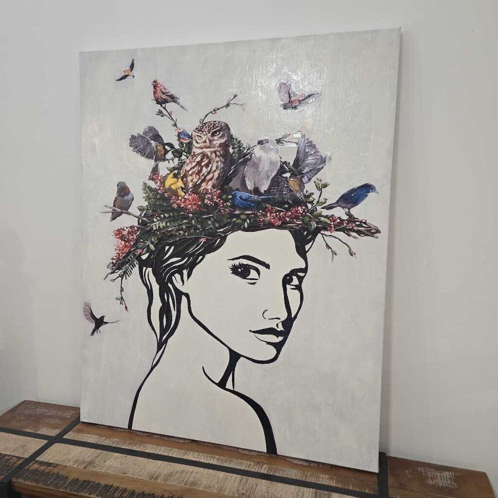 NEST ON HEAD CANVAS