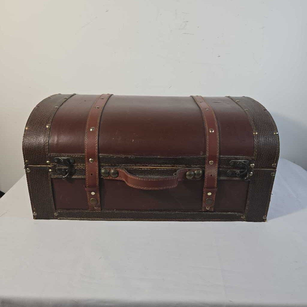 DECORATIVE SUITCASE w/ STICKERS