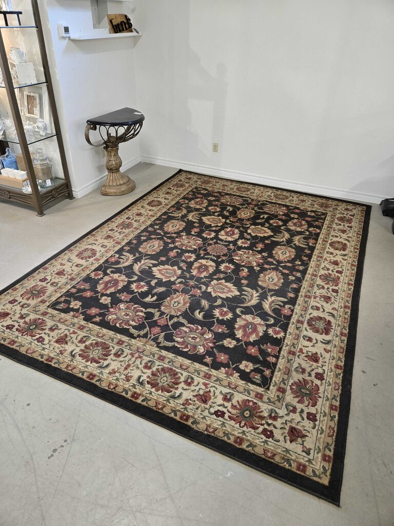 RED & BLACK AREA RUG
