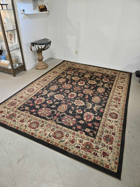 RED & BLACK AREA RUG