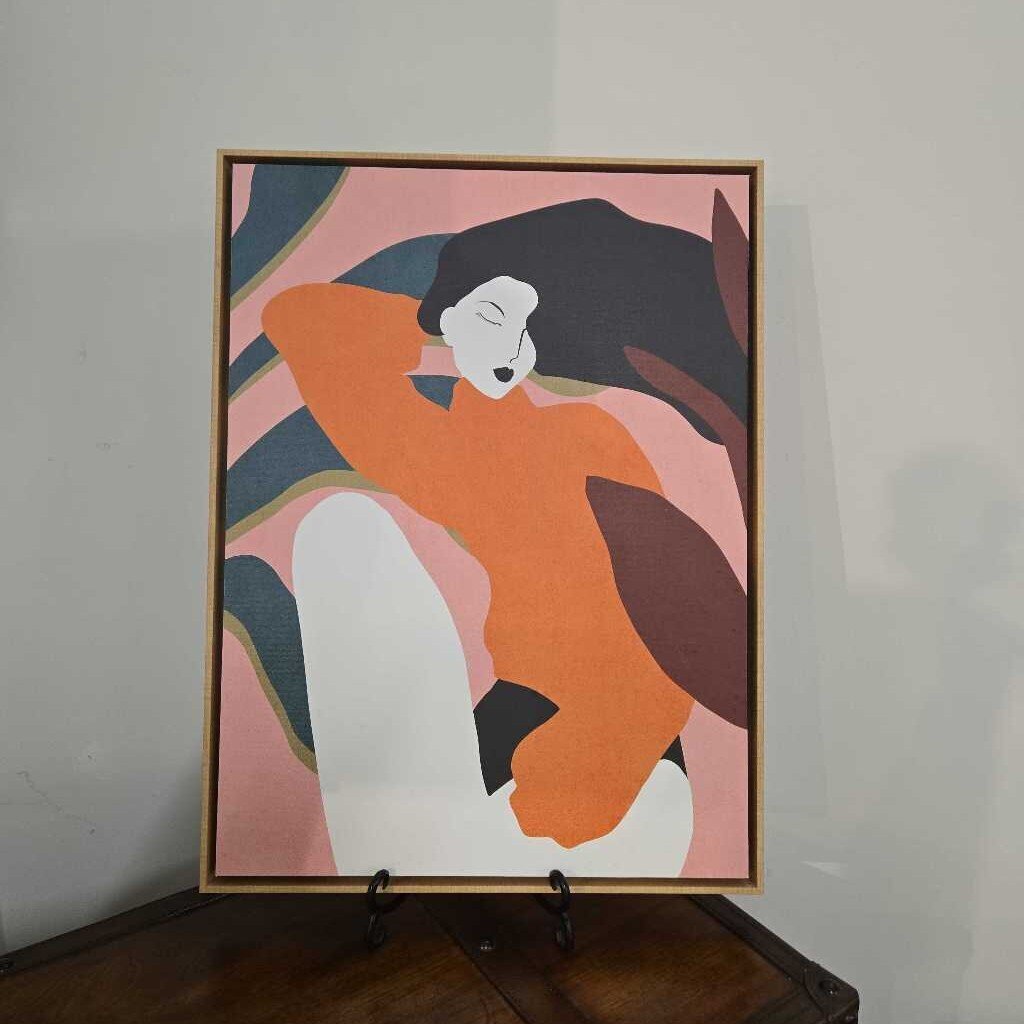 ORANGE/ PEACH LADY