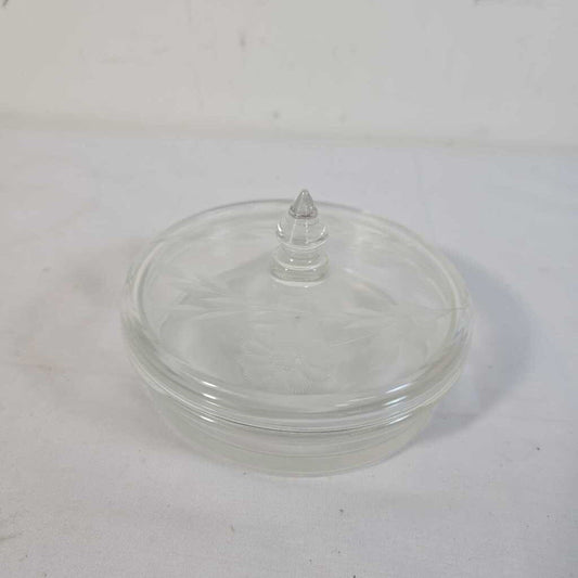 CORNFLOWER DISH W/LID