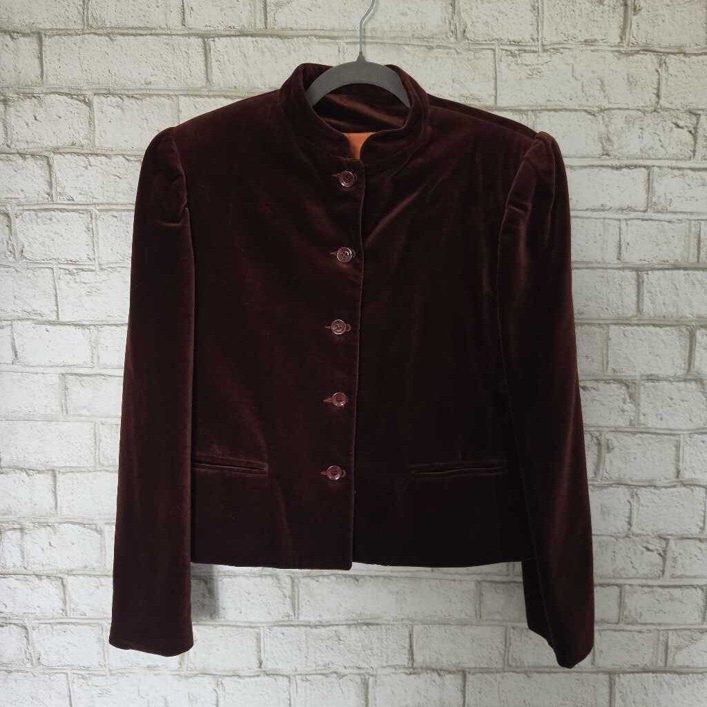 Vintage BERNARD PERRE Canada Cotton Velvet Jacket