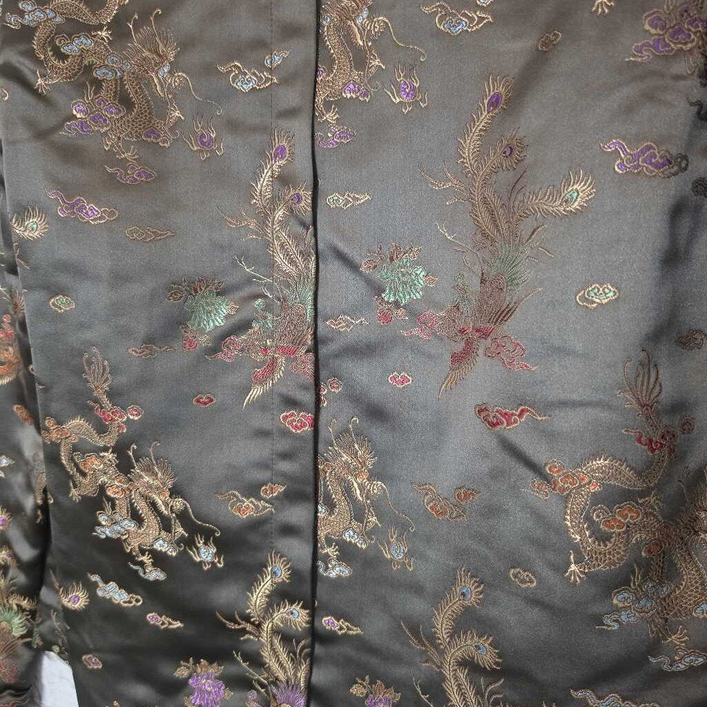 Handmade Chinese Silk Jacket Green