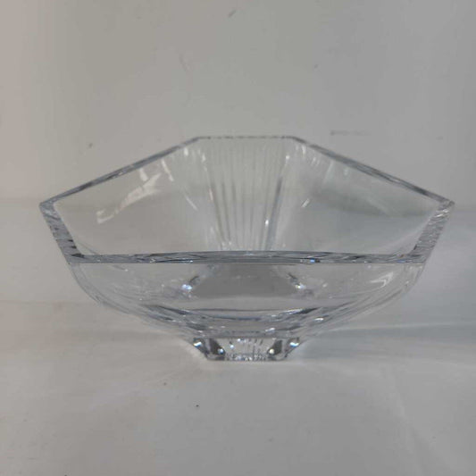 VTG MILLER ROGASKA HAND CUT CRYSTAL BOWL