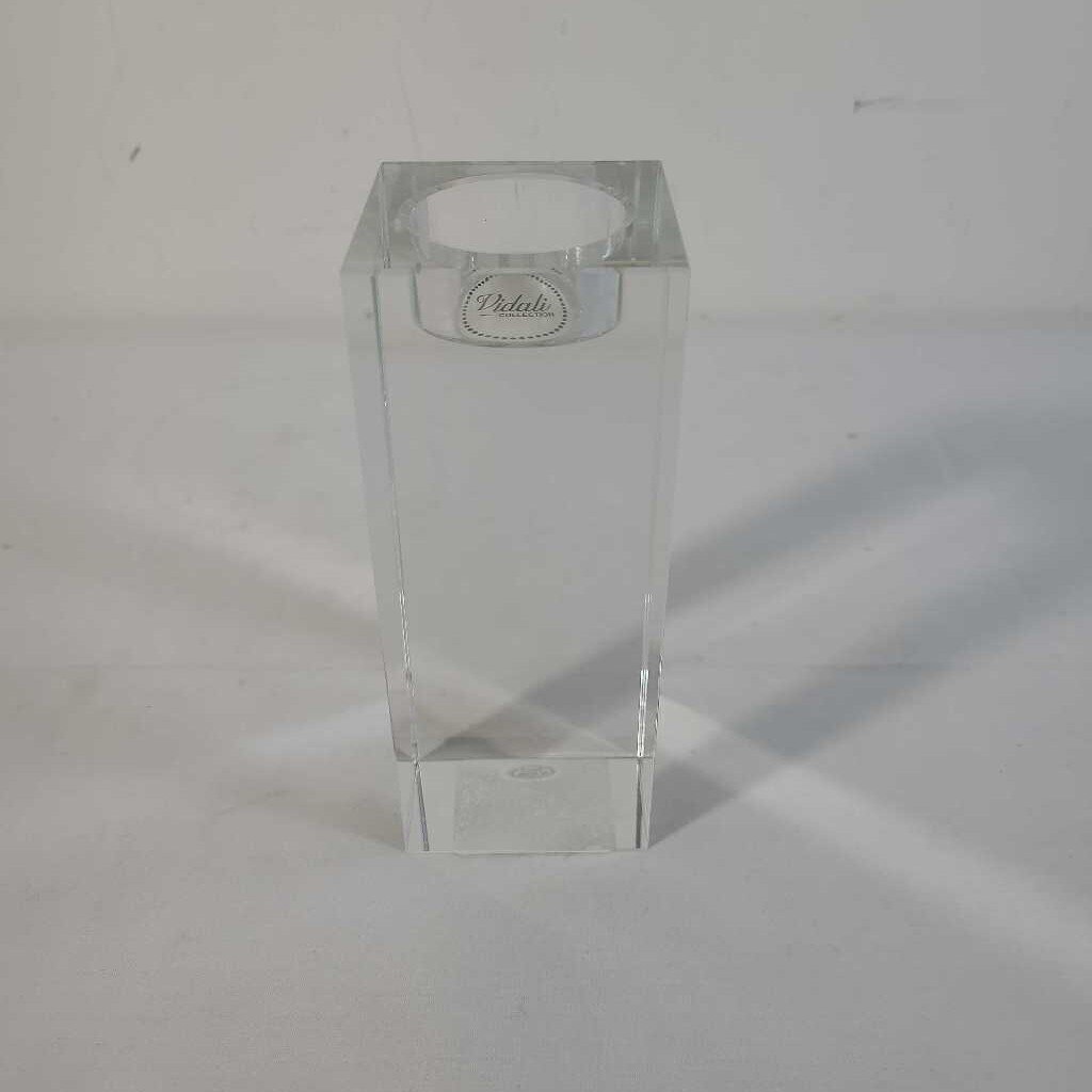 SQ GLASS VOTIVE HOLDER