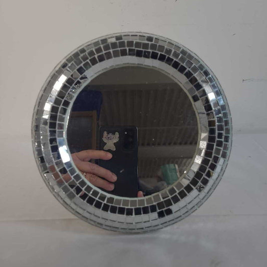 DISCO BALL STANDING MIRROR
