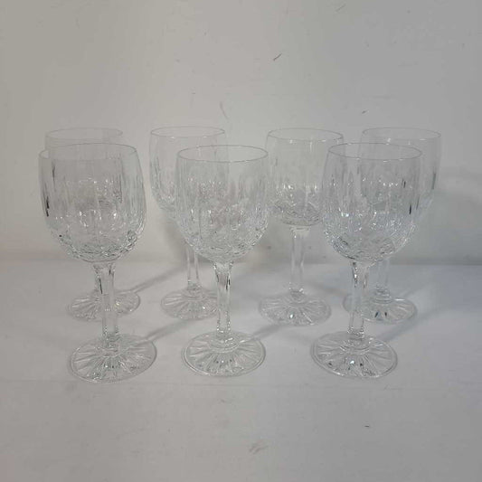 S/7 CROSS & OLIVE WINE GLASSES
