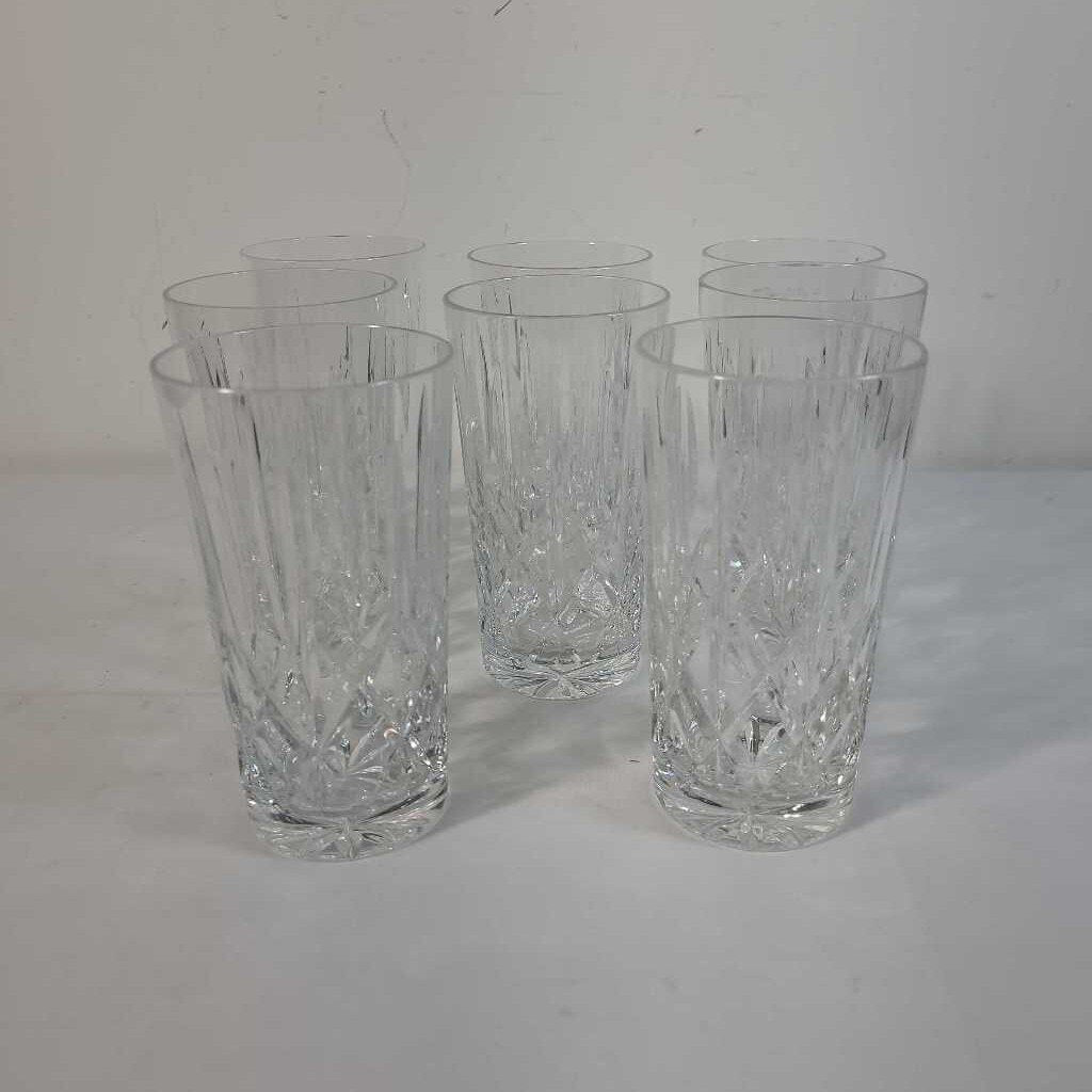 S/8 CROSS & OLIVE JUICE GLASSES
