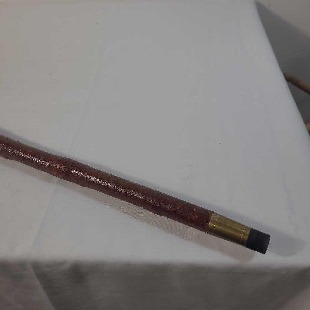 CARVED WALKING STICK