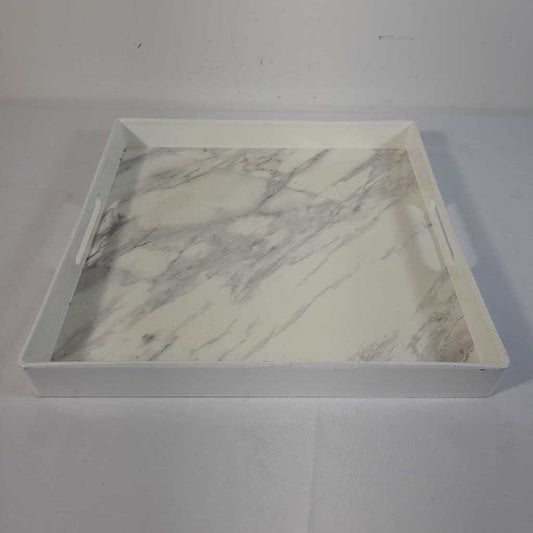 FAUX MARBLE TRAY
