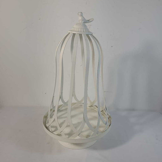 IVORY RISER W/BIRD CLOCHE