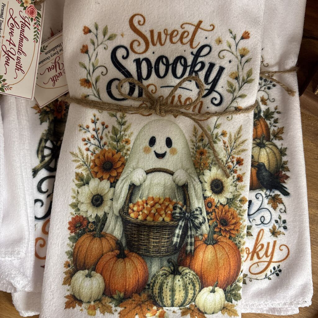 Halloween Towel Sweet and Spooky