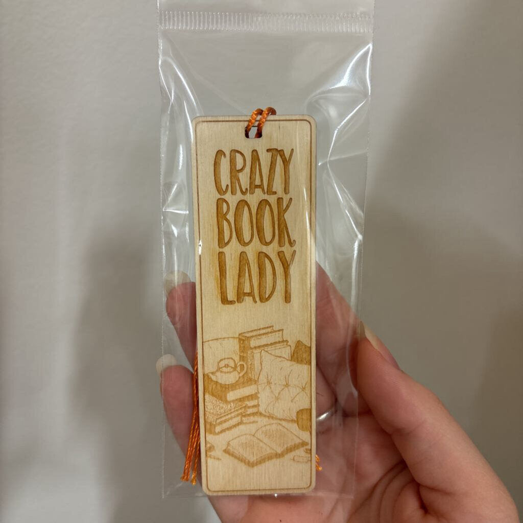 BOOKMARK - Crazy Book Lady